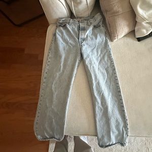 Levi’s Ribcage straight leg ankle jeans